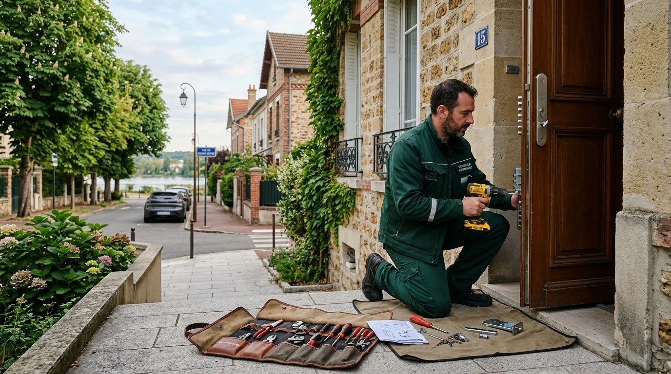 Déblocage de Porte à Villeneuve-la-Garenne